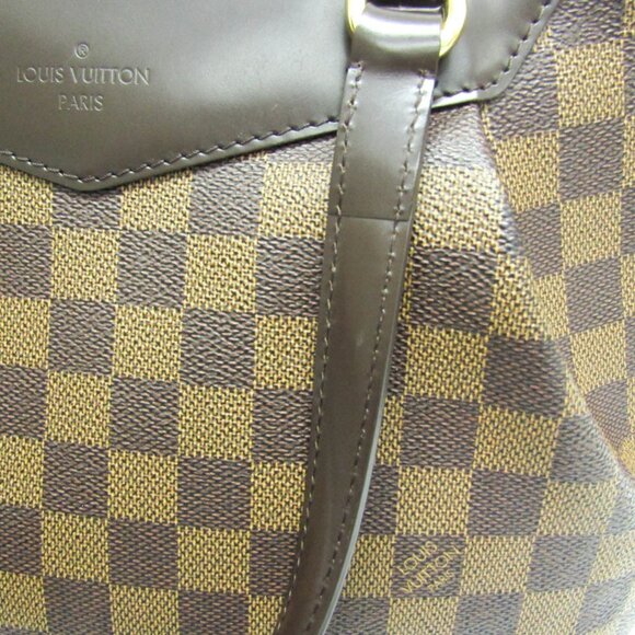 LOUIS VUITTON Authentic Brown Damier Bag - Picture 7 of 11